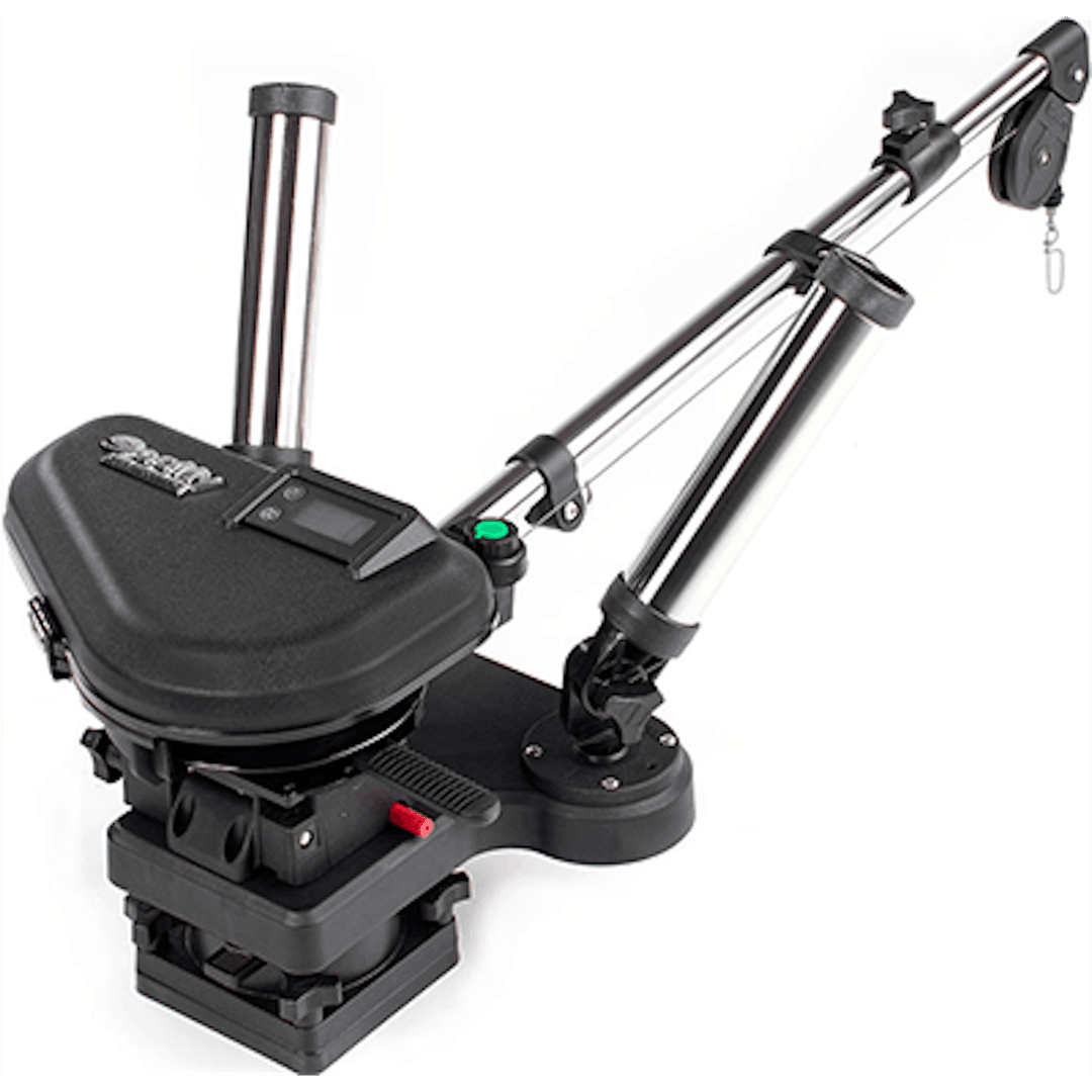 SCOTTY 2116 Downrigger, HP Elec, 30-60 INCH Boom, 2 Hldr - The Twister Group Tools product