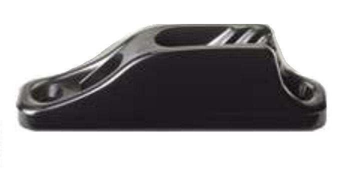 SEA-DOG 002030-1 CL203 CLAMCLEAT JUNIOR, For Use With 1/8 To 1/4 Inch Diameter Rope; Self-Locking; 3-1/4 Inch Length x 11/16 Inch Width; Black; Nylon; Single - The Twister Group Tools product