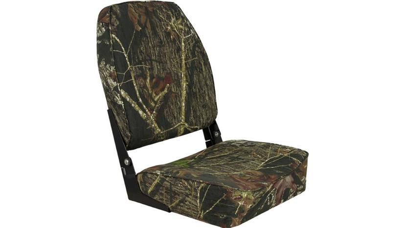 SPRINGFIELD 1040646 High Back Folding Seat - Mossy Oak Break-Up