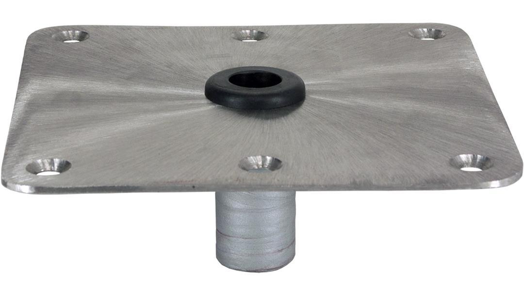 SPRINGFIELD 1620001 KINGPIN 7 INCH X 7 INCH - STAINLESS STEEL - SQUARE BASE - High quality product image showing SPRINGFIELD 1620001 KINGPIN 7 INCH X 7 INCH - STAINLESS STEEL - SQUARE BASE details and features
