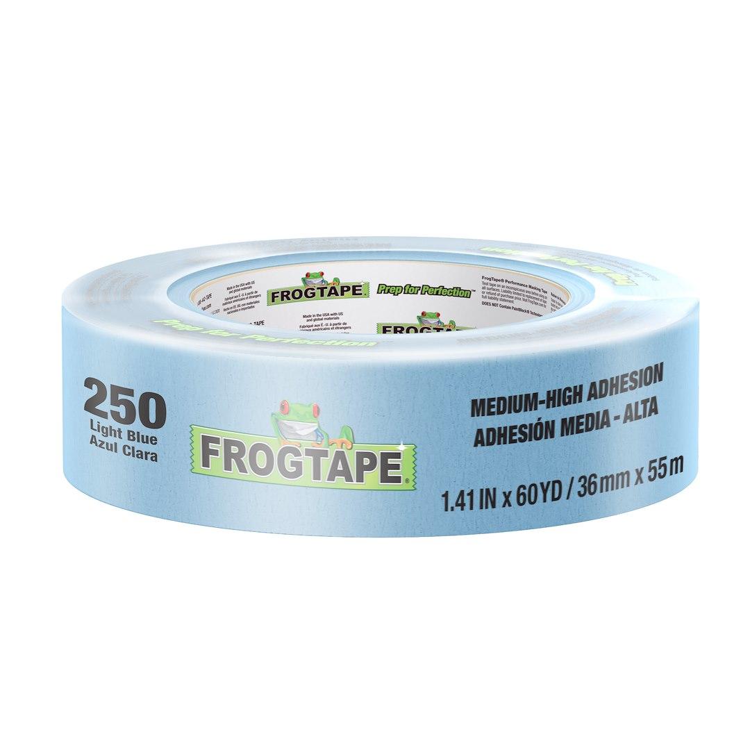 SHURTAPE 105379 CP 250 LBL-36MM X 55M-32 RLS, Performance Grade; Used For Multiple Surfaces And Substrates Including Metal/ Rubber/ Plastic/ Fiberglass And Wet Sanding Applications; 1.41 Inch Width x 60 Yard Length; Blue - The Twister Group Tools product