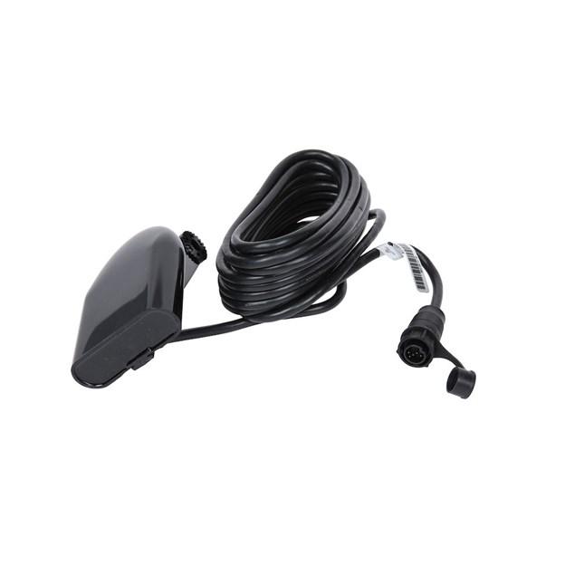 SIMRAD 000-12569-001 XDCR HDI LOW-HIGH 455/800KHZ 9 PI, 9 Pin; Transducer HDI Skimmer Low/High CHIRP 455/800 KHz 9 Pin Plug.; 455/800 kHz Low/ High CHIRP Down Scan Imaging Plus HDI Skimmer Transducer With Built-In Temperature Sensor - Product image
