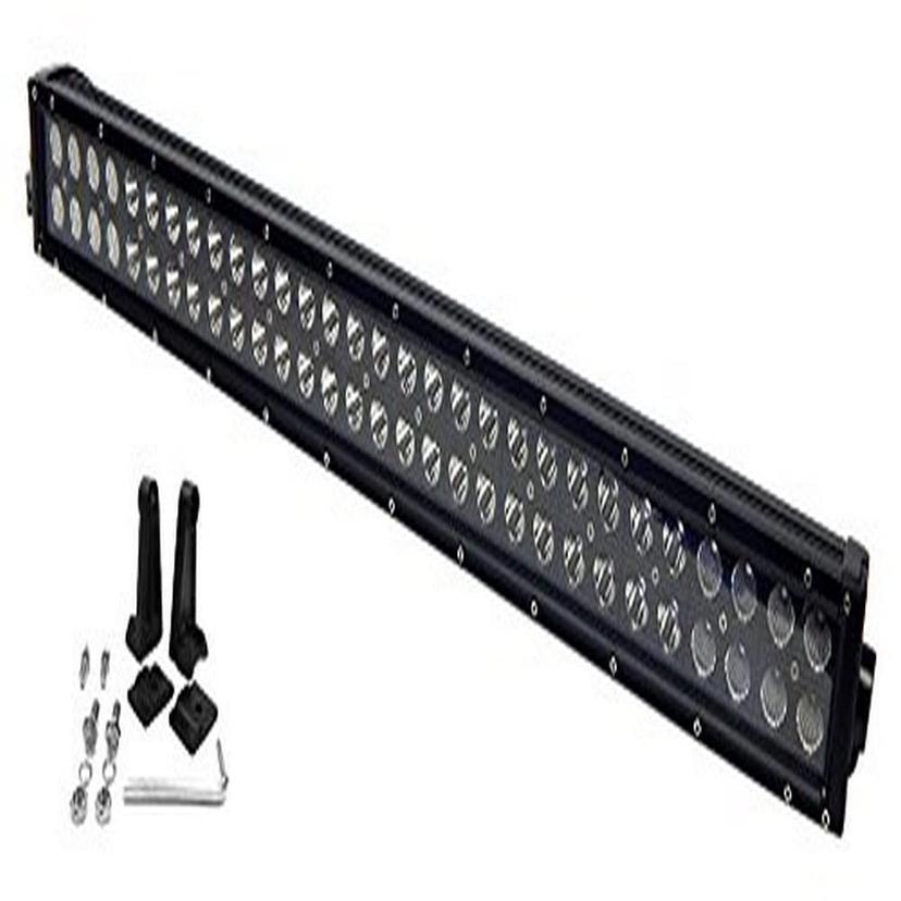 SOUTHERN TRUCK 75030 Black 30 INCH LED Light Bar (Face Str, Dbl Row, Combo Flood/Beam 180w/DT Harness 79900/14,400 Lumens)