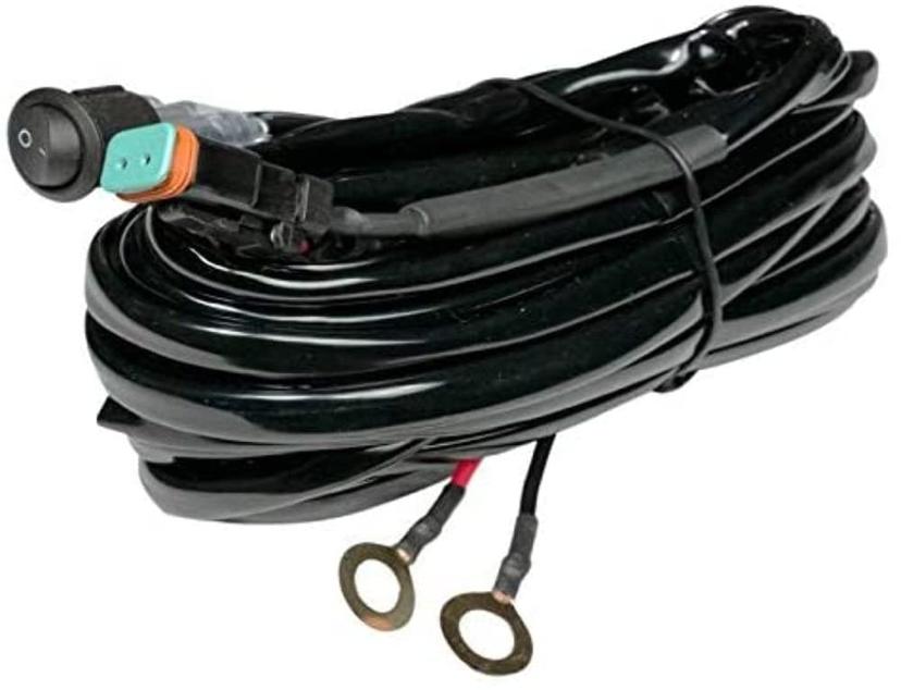 SOUTHERN TRUCK 79904 Light Bar Harness, Rocker Flip-Switch, Single Dt Connector