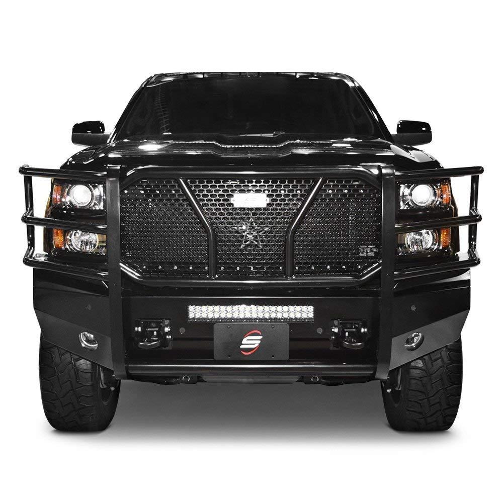 STEELCRAFT 60-14080C Automotive Front Replacement Bumper fits Nissan Titan XD, Black - High quality product image showing STEELCRAFT 60-14080C Automotive Front Replacement Bumper fits Nissan Titan XD, Black details and features