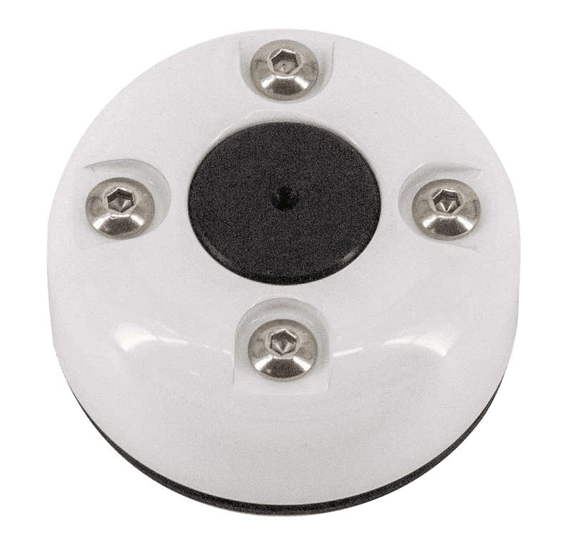 SEAVIEW CG20SW Cable Gland with Cover in White Powder Coated SS