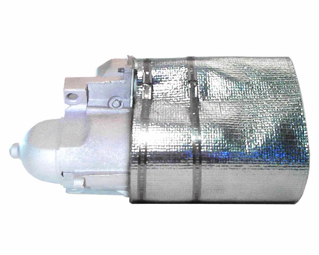 THERMO-TEC 14150 Starter Heat Shield, 7 INCH x 22 INCH, Silver - High quality product image showing THERMO-TEC 14150 Starter Heat Shield, 7 INCH x 22 INCH, Silver details and features
