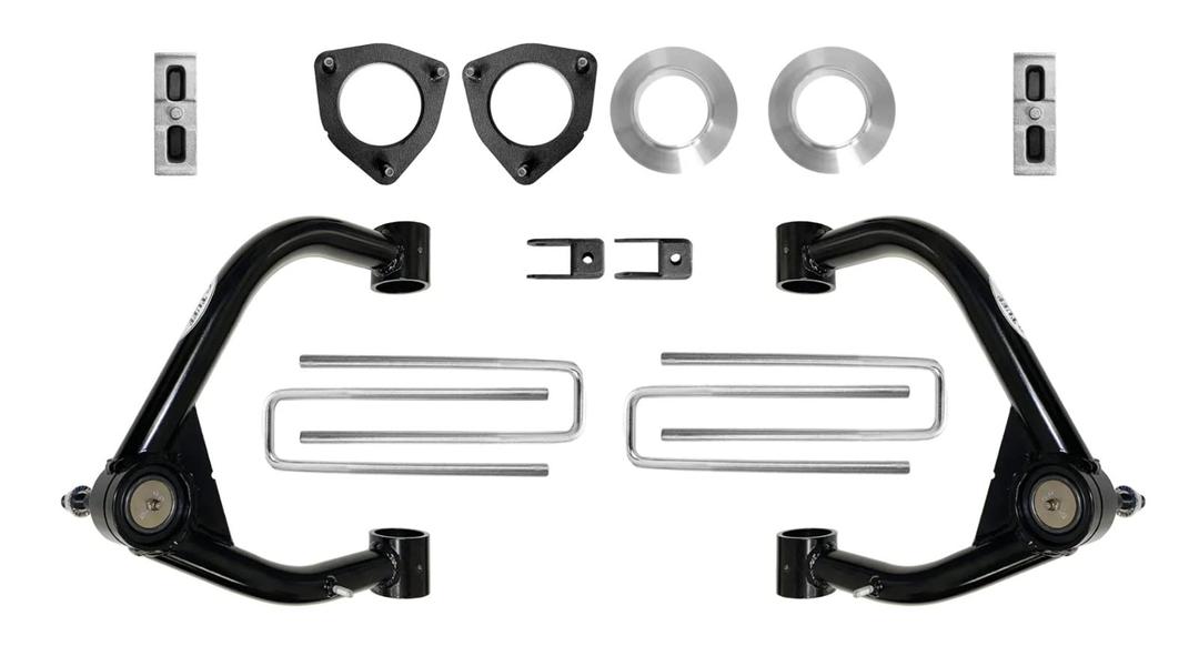 TUFF COUNTRY 14199 4 INCH Lift Kit with Upper Control Arms Compatible with/Replacement for Chevy Silverado 1500 | GMC Sierra 1500 2019-2022 - The Twister Group Tools product