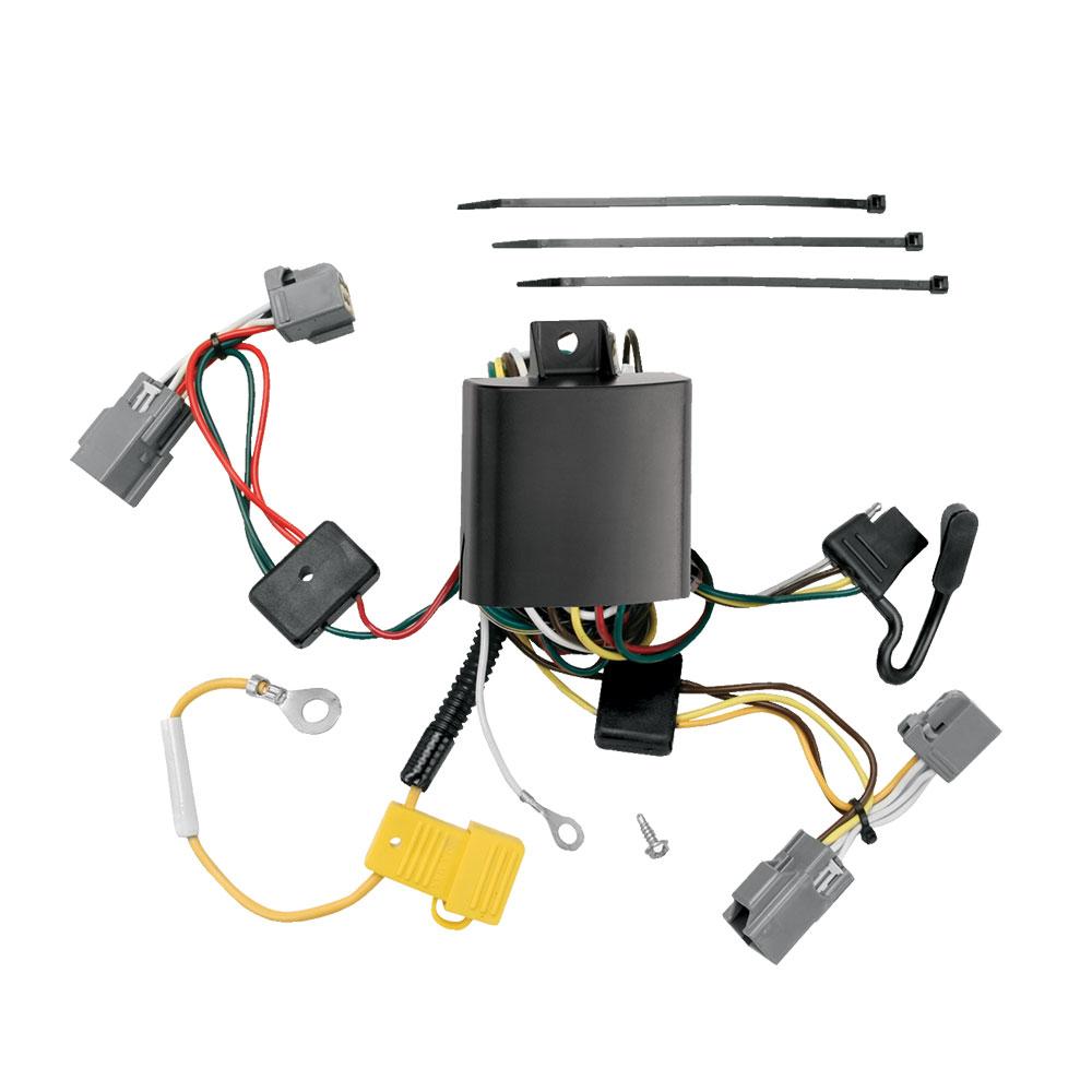 TEKONSHA 118411 T-One T-Connector Harness, 4-Way Flat, Compatible with Select Volvo XC90 - High quality product image showing TEKONSHA 118411 T-One T-Connector Harness, 4-Way Flat, Compatible with Select Volvo XC90 details and features