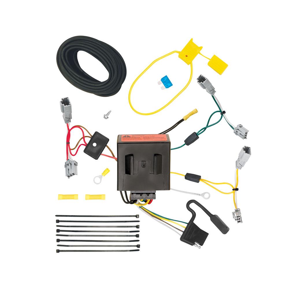 TEKONSHA 118563 T-One T-Connector Harness, 4-Way Flat, Compatible with Select Mazda CX-5,Black - The Twister Group Tools product