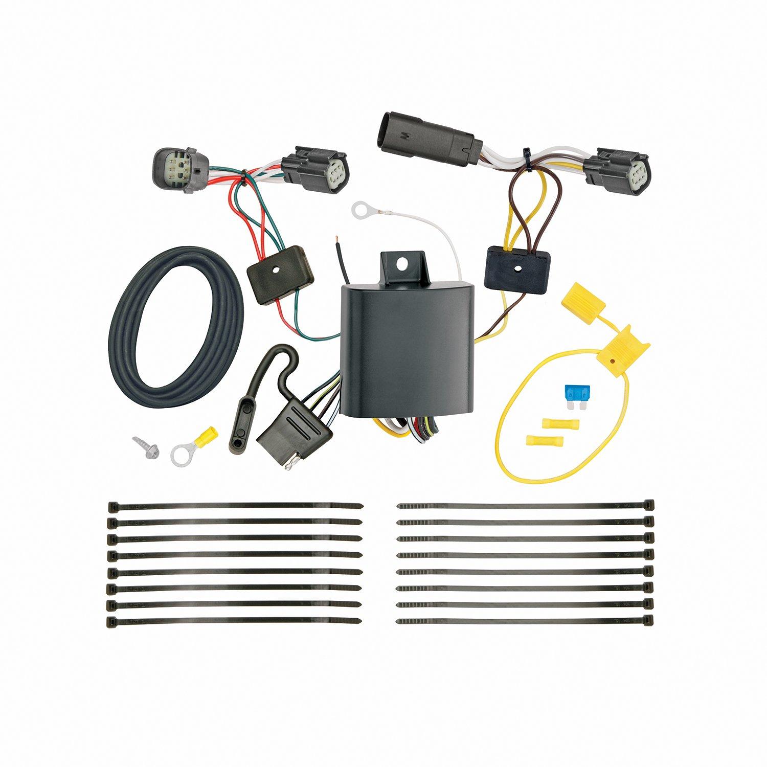 TEKONSHA 118751 T-Connector Harness, 4-Way Flat, Compatible with Select Chevrolet Trax - High quality product image showing TEKONSHA 118751 T-Connector Harness, 4-Way Flat, Compatible with Select Chevrolet Trax details and features