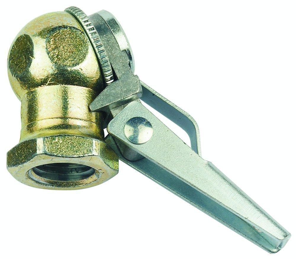 TRU-FLATE 17-353 Combination 17-350 Chuck with 17-355 Chuck Clip, Silver/Gold - High quality product image showing TRU-FLATE 17-353 Combination 17-350 Chuck with 17-355 Chuck Clip, Silver/Gold details and features