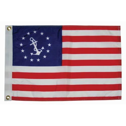 TAYLOR MADE 1118 US Yacht Ensign Boat Flag (12 INCH x 18 INCH) - The Twister Group Tools product