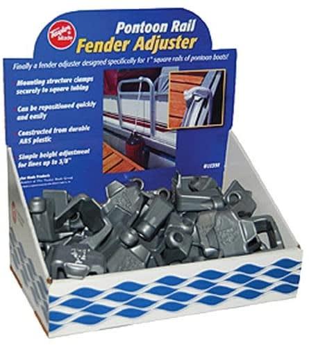 TAYLOR MADE 11391 Pontoon Rail Marine Fender Adjuster, 36 PC, Gray