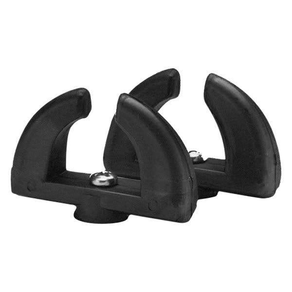 TAYLOR MADE 1162 Boat Windshield Latch; Twist; Black; Thermoplastic; With Self-Tapping Screws (Pair)
