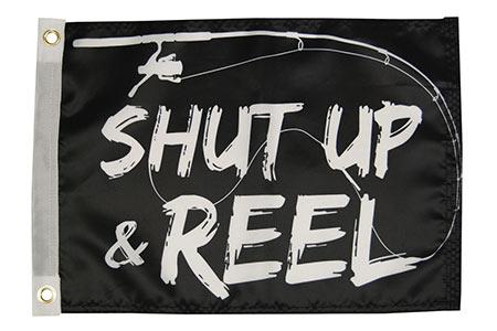 TAYLOR MADE 1622 Shut Up & Reel Flag 12 INCH x 18 INCH - The Twister Group Tools product
