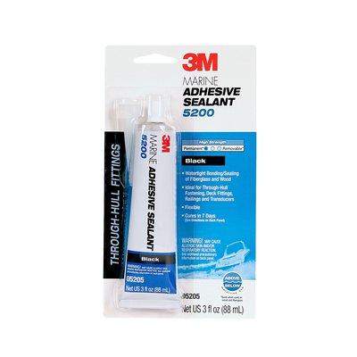 3M 05205 03 Oz Black Marine Adhesive Sealant