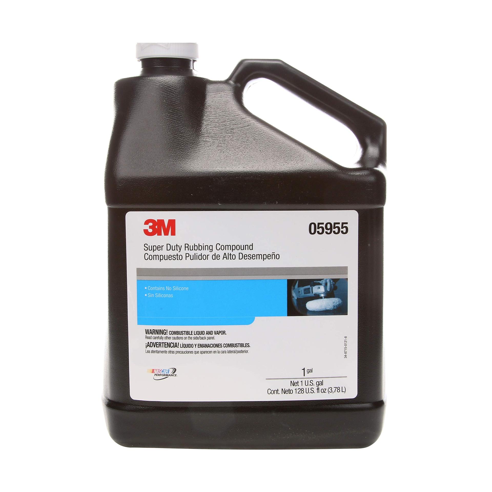 3M 05955 Super Duty Rubbing Compound, 1 gal (10.6 lb) - High quality product image showing 3M 05955 Super Duty Rubbing Compound, 1 gal (10.6 lb) details and features