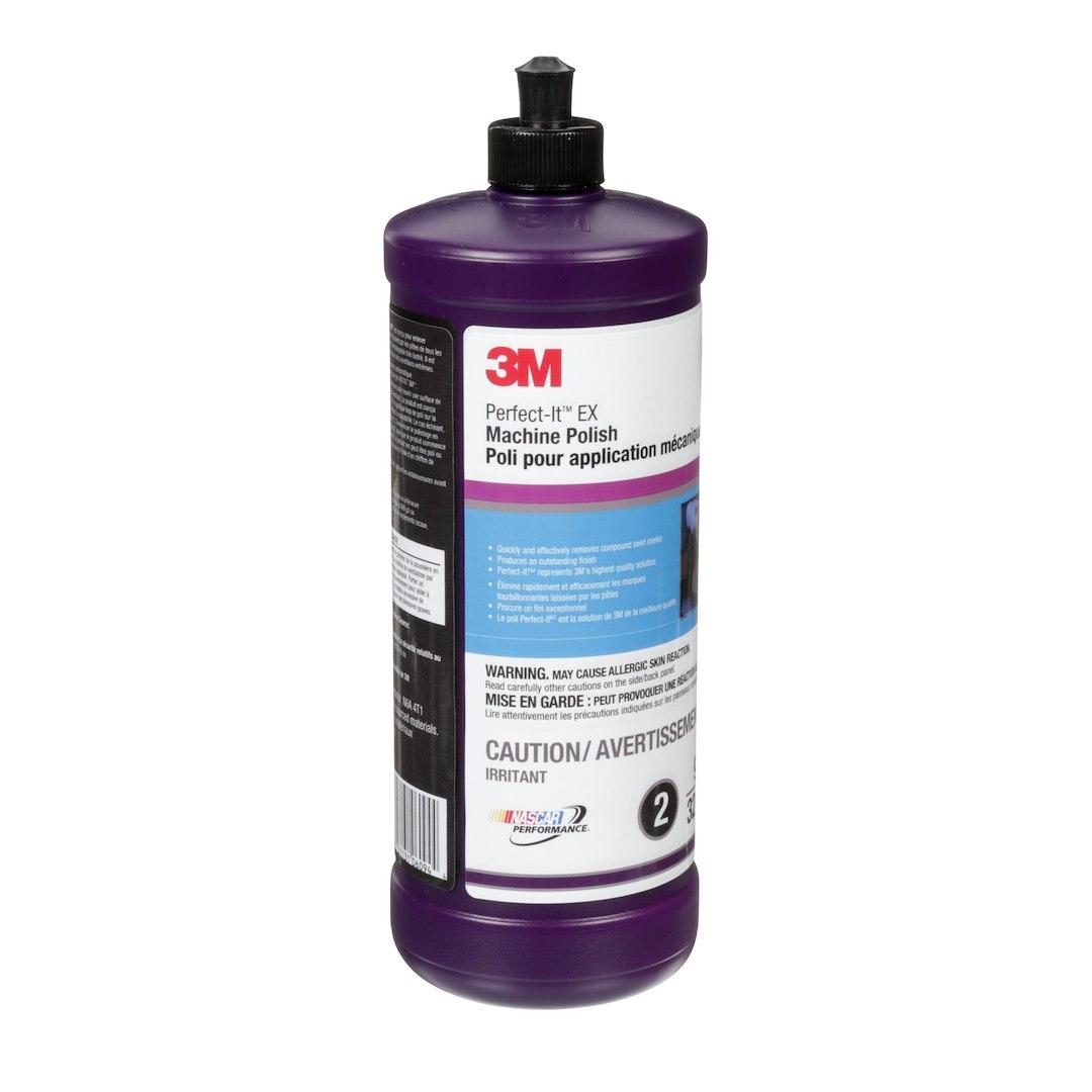 3M 06094 3M PERFECT-IT EX MACHIN, Used To Eliminate Swirl Marks And Produces A High Gloss Finish; Liquid; Black; 32 Ounce; Single - High quality product image showing 3M 06094 3M PERFECT-IT EX MACHIN, Used To Eliminate Swirl Marks And Produces A High Gloss Finish; Liquid; Black; 32 Ounce; Single details and features