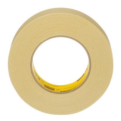 3M 06338 Masking Tape; Scotch Used For Booth Masking/ Fine Lines/ General Or Bulk Masking/ Jamb Masking/ Paint Preparation; 1.42 Inch Width x 180.4 Foot Length; Rubber Adhesive; Tan; Paper - The Twister Group Tools product