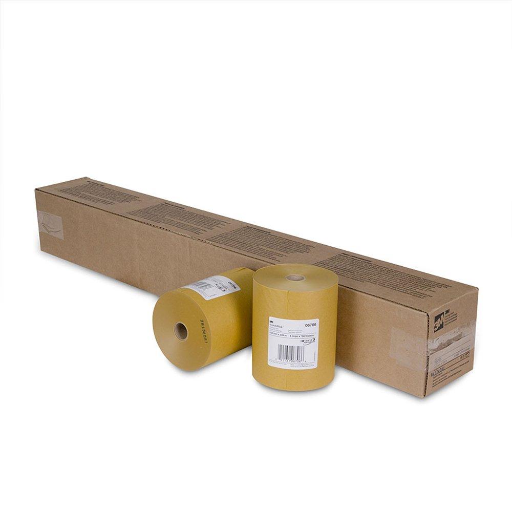 3M 06706 Scotchblok Masking Paper Gold Color, Polycoated Backing, Bleed Through Resistant, 6 in x 750 ft - The Twister Group Tools product