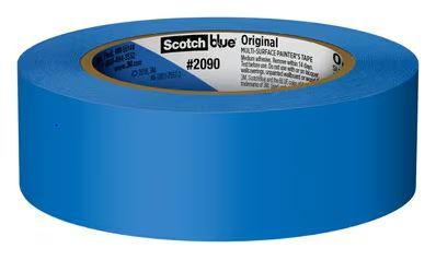 3M 09221 3M PART, Used For Masking Painting/ Paint Preparation; 1.41 Inch Width x 60 Yard Length; Blue; Pack Of 4 - The Twister Group Tools product