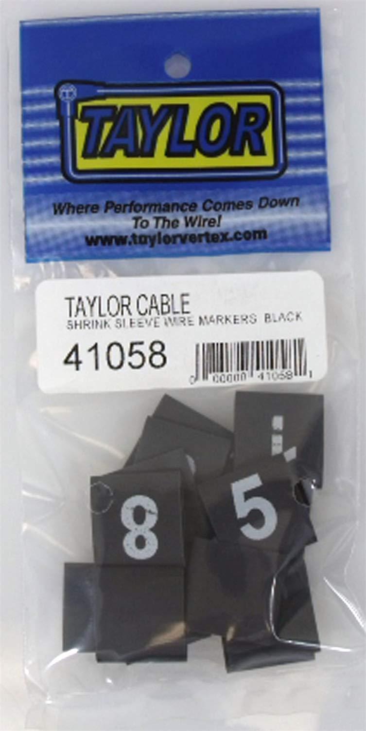 TAYLOR 41058 Shrink Sleeve Wire Marker, Black - High quality product image showing TAYLOR 41058 Shrink Sleeve Wire Marker, Black details and features