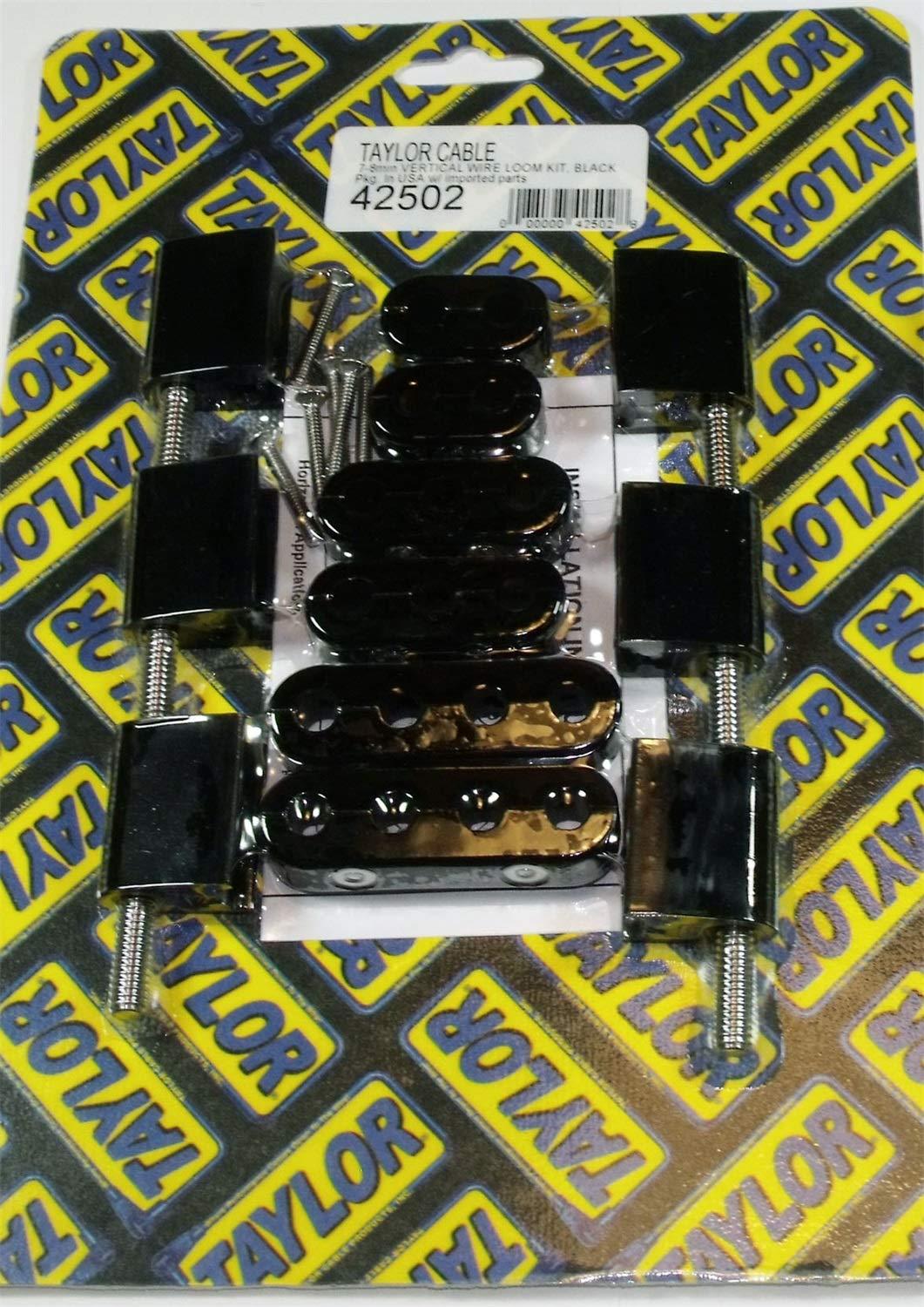 TAYLOR 42502 Black Wire Loom Kit - High quality product image showing TAYLOR 42502 Black Wire Loom Kit details and features