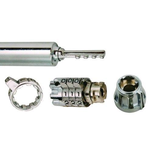 TRIMAX MAG200 Resettable Combination Bent Pin 5/8 INCH Receiver Lock