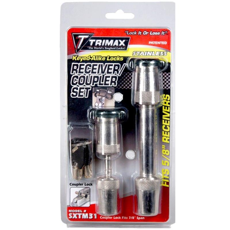 TRIMAX SXTM31 RCVR SS 5/8 & CPLER 9/16 - High quality product image showing TRIMAX SXTM31 RCVR SS 5/8 & CPLER 9/16 details and features