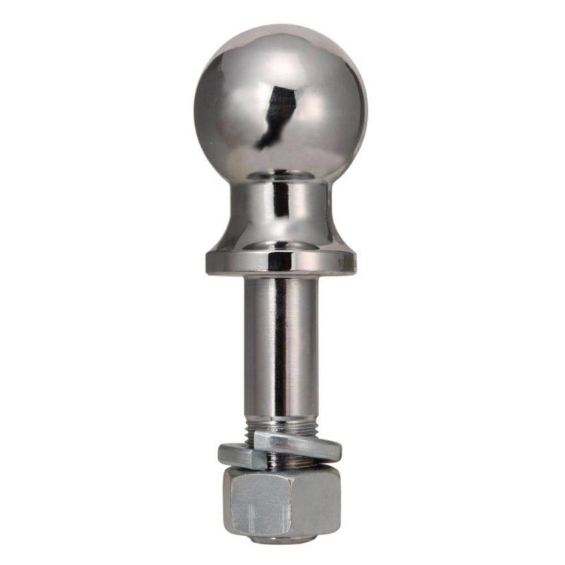 TRIMAX TBAL2516 2-5/16FT TOW BALL - CHROME, 2-5/16 Inch Ball; 10000 Pound Gross Trailer Weight Capacity; 1 Inch Long Shank; Chrome; Steel; Used With RAZOR Aluminum Adjustable Hitches - High quality product image showing TRIMAX TBAL2516 2-5/16FT TOW BALL - CHROME, 2-5/16 Inch Ball; 10000 Pound Gross Trailer Weight Capacity; 1 Inch Long Shank; Chrome; Steel; Used With RAZOR Aluminum Adjustable Hitches details and features
