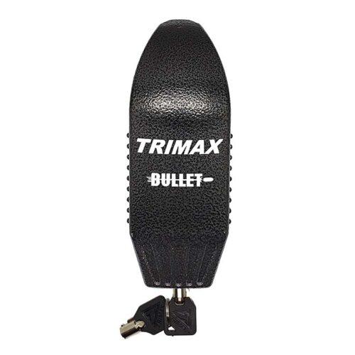 TRIMAX TBL338 Bullet Latch Lock Internal Shackle Trailer Door Lock, Grey