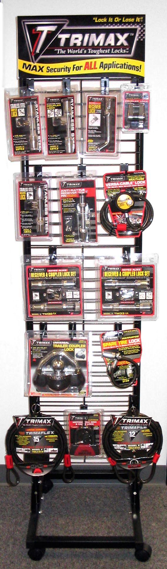 TRIMAX TDR40 POP RACK WFLEXIBLE ASSORT, Small Assortment