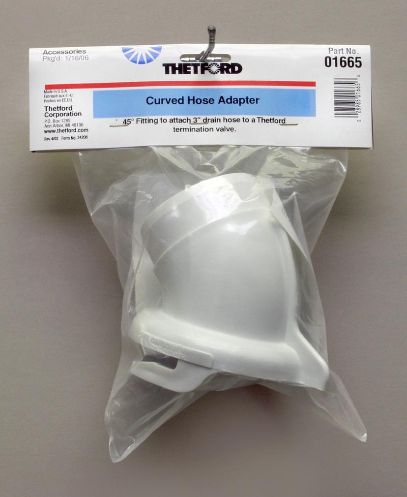 THETFORD 01665 Curved Hose Adaptor