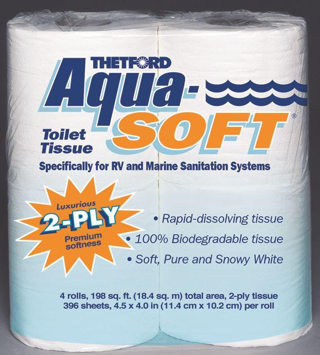 THETFORD 03300 Aqua-Soft 2-Ply RV Toilet Papers (Case of 12) - The Twister Group Tools product