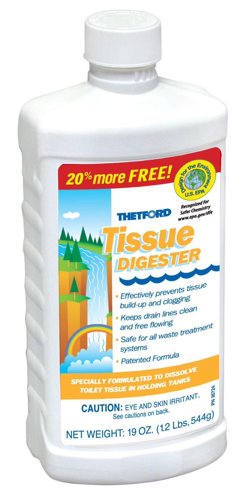 THETFORD 15844 RV Tissue Digester, 19 oz - The Twister Group Tools product