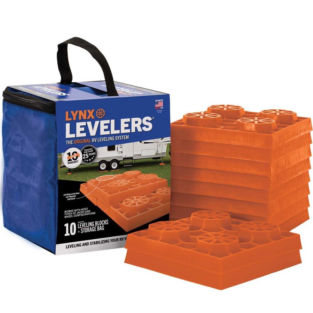TRI-LYNX 00015 Leveling Block; Levelers Set of 10, Orange - High quality product image showing TRI-LYNX 00015 Leveling Block; Levelers Set of 10, Orange details and features