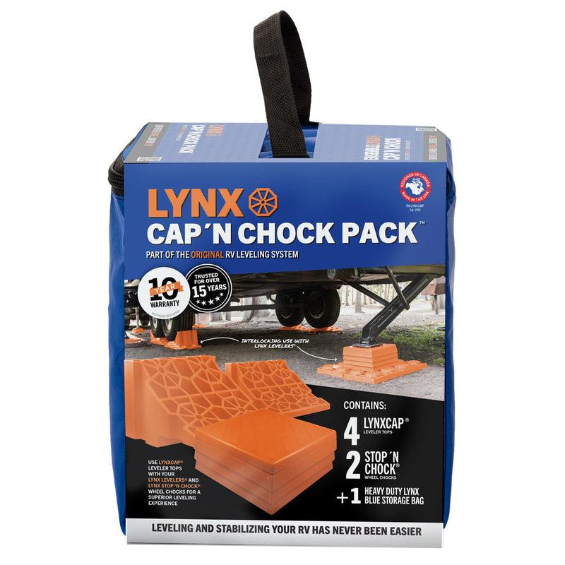 TRI-LYNX 00071 Trailer Leveling Kit; With Four 00019 Leveling Block/ Two 00018 Wheel Chock/ Lynax Blue Bag
