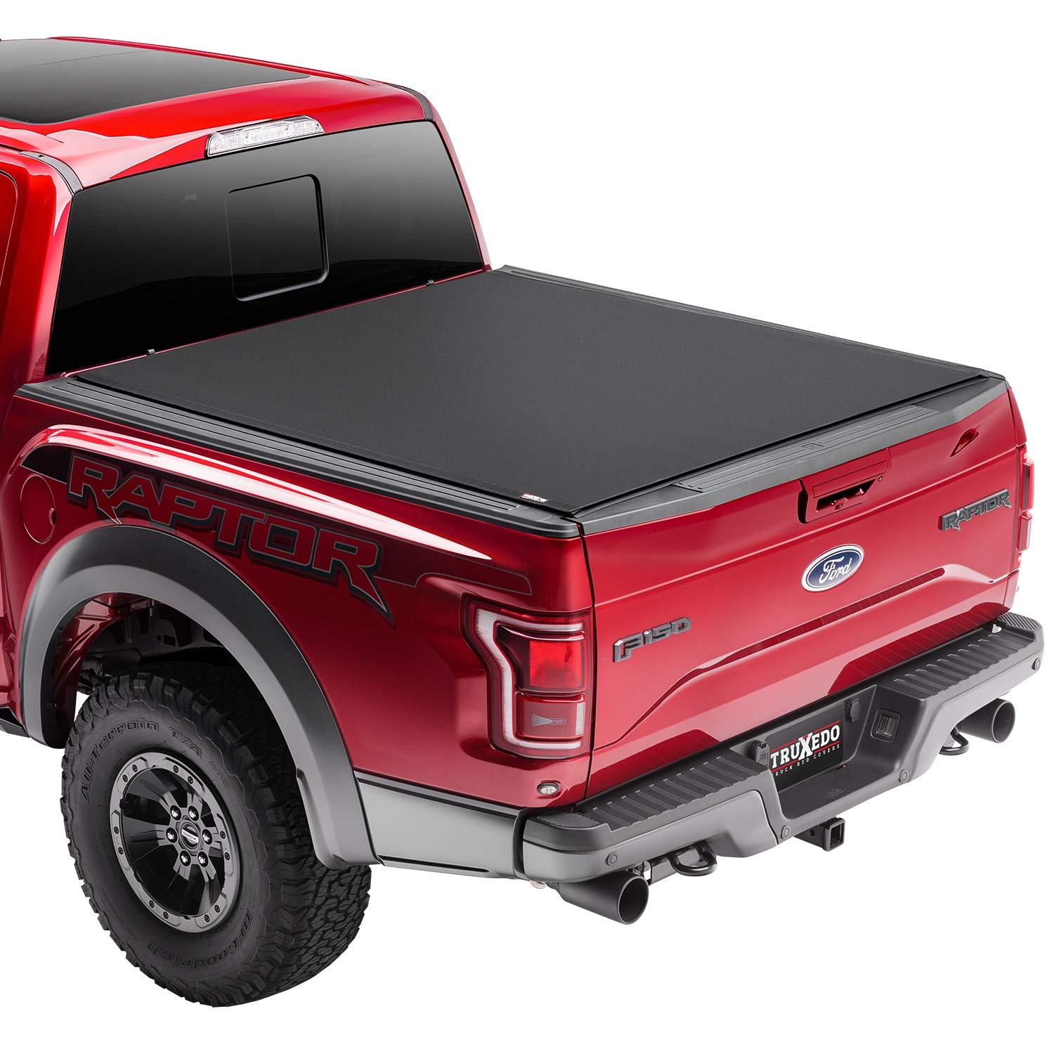 TRUXEDO 1423201 Pro X15 Soft Roll Up Truck Bed Tonneau Cover Fits 2020-2024 Jeep Gladiator, w/and w/o Trail Rail System 5FT Bed (60 INCH) - High quality product image showing TRUXEDO 1423201 Pro X15 Soft Roll Up Truck Bed Tonneau Cover Fits 2020-2024 Jeep Gladiator, w/and w/o Trail Rail System 5FT Bed (60 INCH) details and features