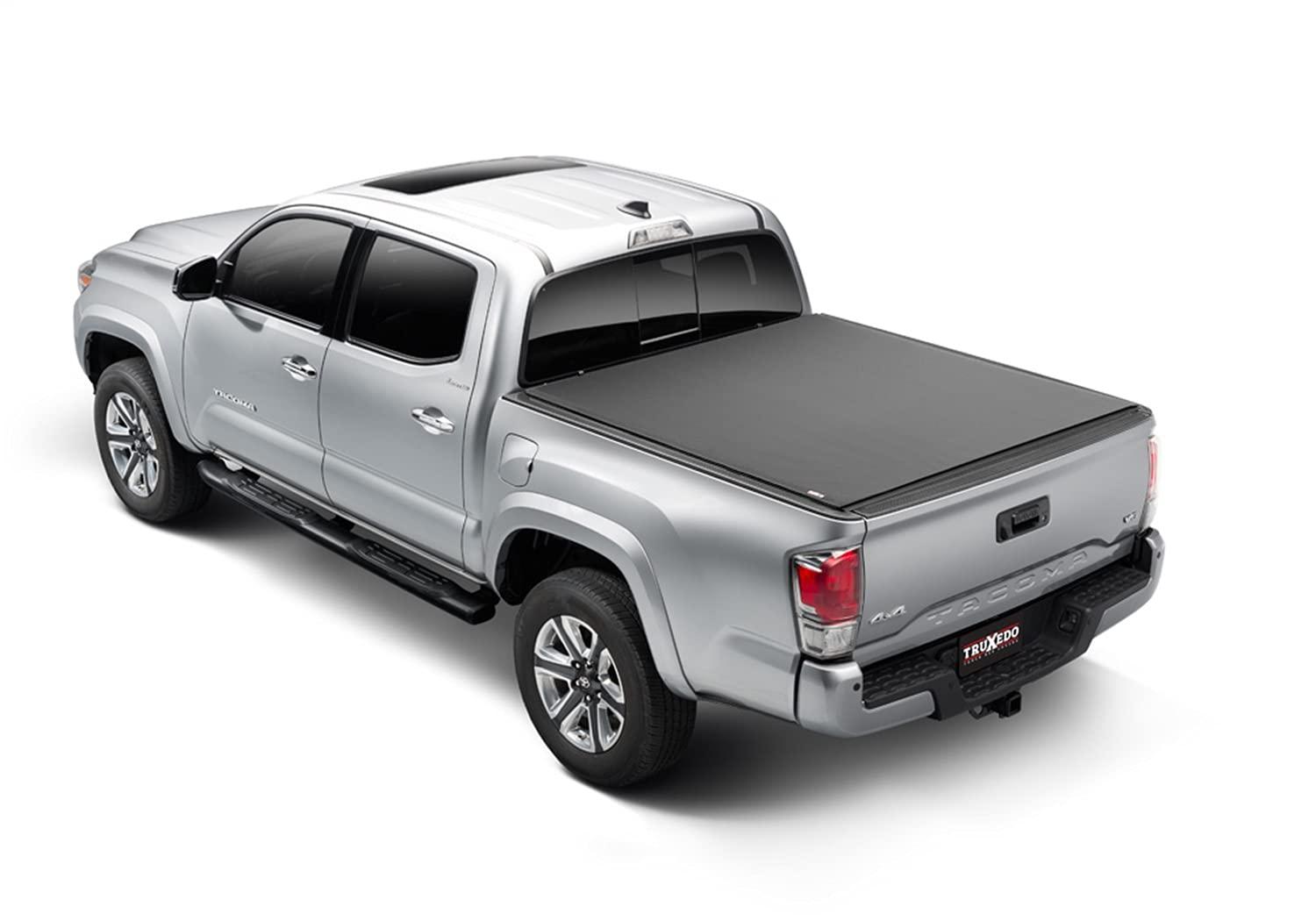 TRUXEDO 1457001 Pro X15 Soft Roll Up Truck Bed Tonneau Cover Fits 2016 - 2023 Toyota Tacoma (Excludes Trail Special Edition Storage Boxes) 6FT 2 INCH Bed (73.7 INCH) - High quality product image showing TRUXEDO 1457001 Pro X15 Soft Roll Up Truck Bed Tonneau Cover Fits 2016 - 2023 Toyota Tacoma (Excludes Trail Special Edition Storage Boxes) 6FT 2 INCH Bed (73.7 INCH) details and features