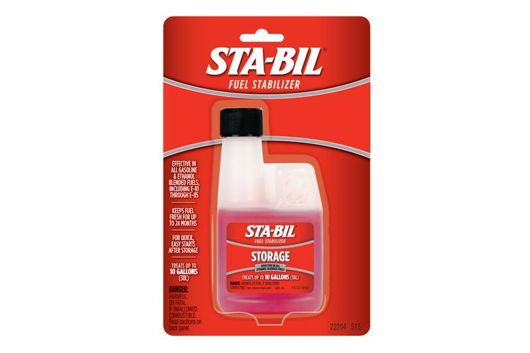 STA-BIL 22204 Fuel Stabilizer; Keep Fuel Fresh during Storage; Gasoline; 4 Ounce; Single Bottle
