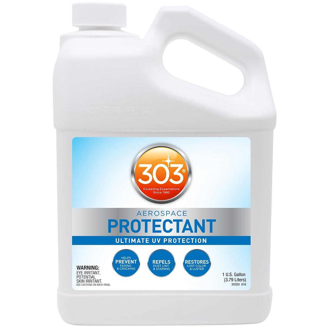 303 30320 303 UNIVERSAL AEROSPACE PROT 128OZ, 1 Gallon Jug; Single; Used For Vinyl/ Synthetic And Natural Rubber/ Plastic/ Finished Leather/ Gel-Coat/ Fiberglass/ Carbon Fiber - High quality product image showing 303 30320 303 UNIVERSAL AEROSPACE PROT 128OZ, 1 Gallon Jug; Single; Used For Vinyl/ Synthetic And Natural Rubber/ Plastic/ Finished Leather/ Gel-Coat/ Fiberglass/ Carbon Fiber details and features