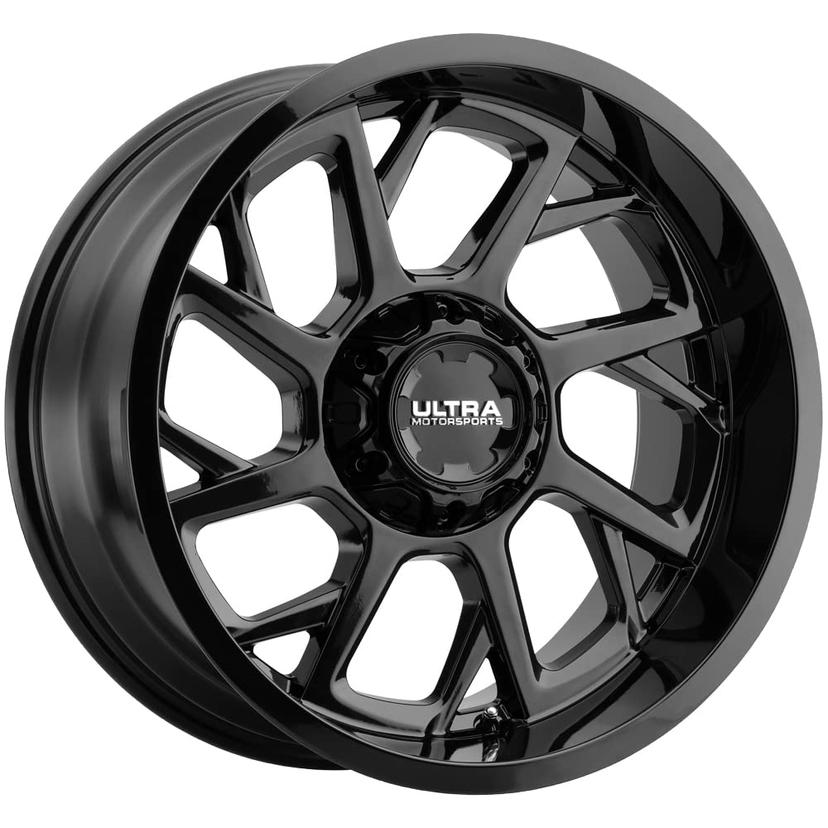 ULTRA 120-2905BK12 120 Patriot 20x9 5x5 INCH/5x5.5 INCH -12mm Gloss Black Wheel Rim 20 INCH Inch