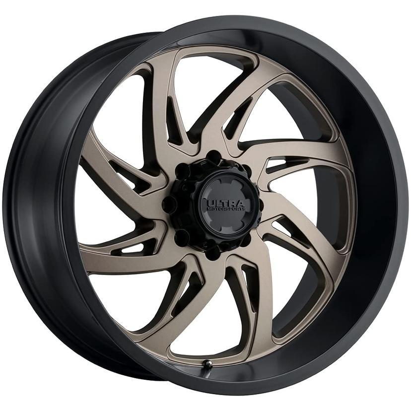 ULTRA 230-2987BZ+01 Wheel; 230 Villain; 20 Inch Diameter x 9 Inch Width; 8 x 170 Millimeter/ 8 x 6.69 Inch Bolt Pattern