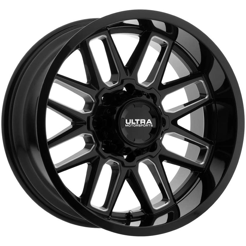 ULTRA 231-8987BM+12 Wheel; 231 Butcher; 18 Inch Diameter x 9 Inch Width; 8 x 170 Millimeter/ 8 x 6.69 Inch Bolt Pattern