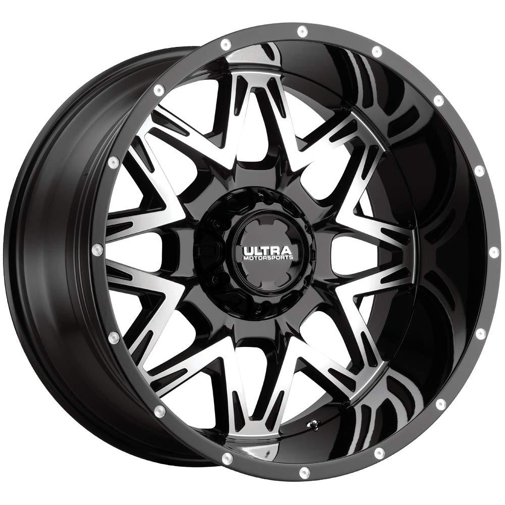 ULTRA 254-2305BM44 254BM CARNIVORE Black Wheel with Gloss (0 x 12. inches /5 x 127 mm, -44 mm Offset) - High quality product image showing ULTRA 254-2305BM44 254BM CARNIVORE Black Wheel with Gloss (0 x 12. inches /5 x 127 mm, -44 mm Offset) details and features