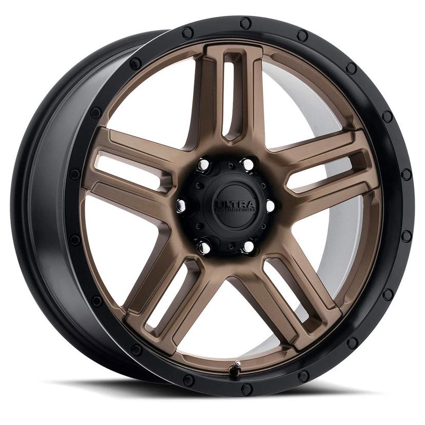 ULTRA 258-2973BZ12 Wheel; 258 Prowler; 20 Inch Diameter x 9 Inch Width; 5 x 127 Millimeter/ 5 x 5.00 Inch Bolt Pattern