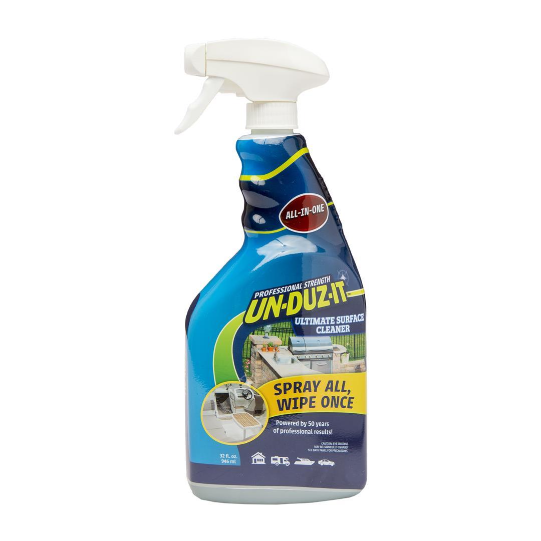 UNDUZIT 124709 Un-Duz-It Vinyl Cleaner and Restorer, Multi-Surface Cleaner for Boats, RV, Auto and Outdoor Furniture, 32 Fl Oz Spray Bottle - High quality product image showing UNDUZIT 124709 Un-Duz-It Vinyl Cleaner and Restorer, Multi-Surface Cleaner for Boats, RV, Auto and Outdoor Furniture, 32 Fl Oz Spray Bottle details and features