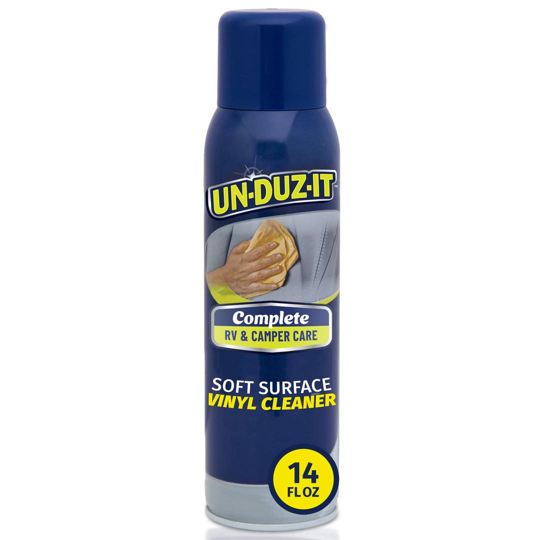 UNDUZIT 126880 RV Soft Surface and Vinyl Cleaner, Multi-Surface Cleaner and Stain Remover for RVs and Campers, 14 oz Spray Can - The Twister Group Tools product
