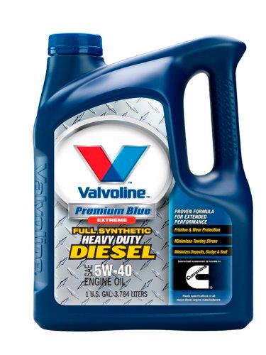 VALVOLINE 774038 Premium Blue Extreme SAE 5W-40 Full Synthetic Diesel Engine Oil 1 GA - High quality product image showing VALVOLINE 774038 Premium Blue Extreme SAE 5W-40 Full Synthetic Diesel Engine Oil 1 GA details and features